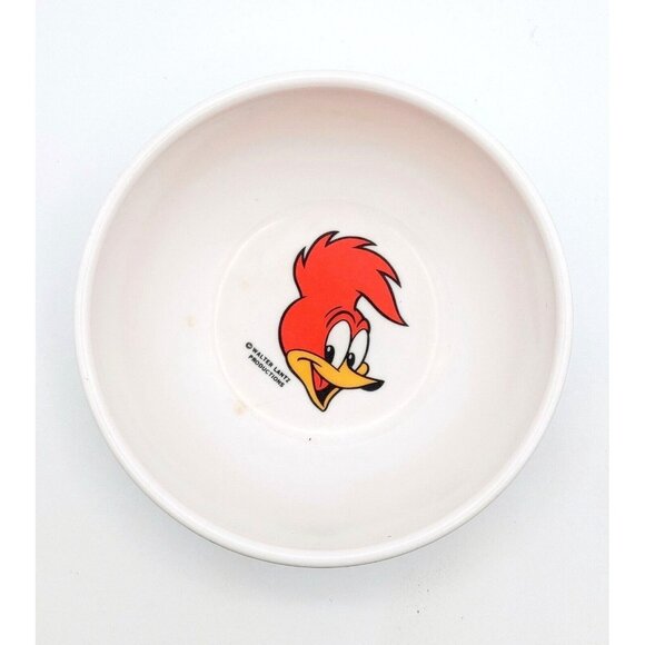 Woody Woodpecker Arrowhead Envoy 710 Vintage Bowl & Campfire Plate 60s - Picture 6 of 9